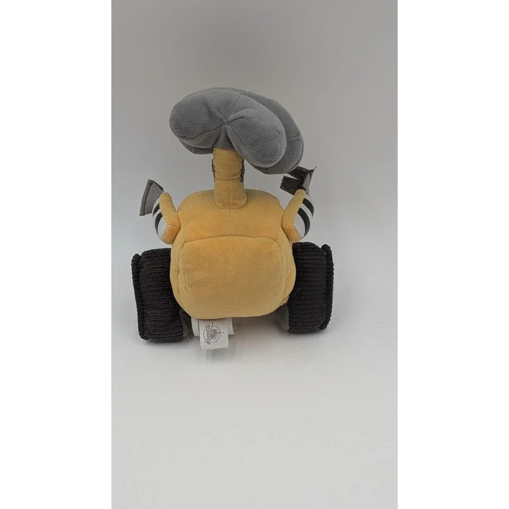 Pixar Disney Parks Store Wall-E Stuffed Figure Plush Yellow Robot